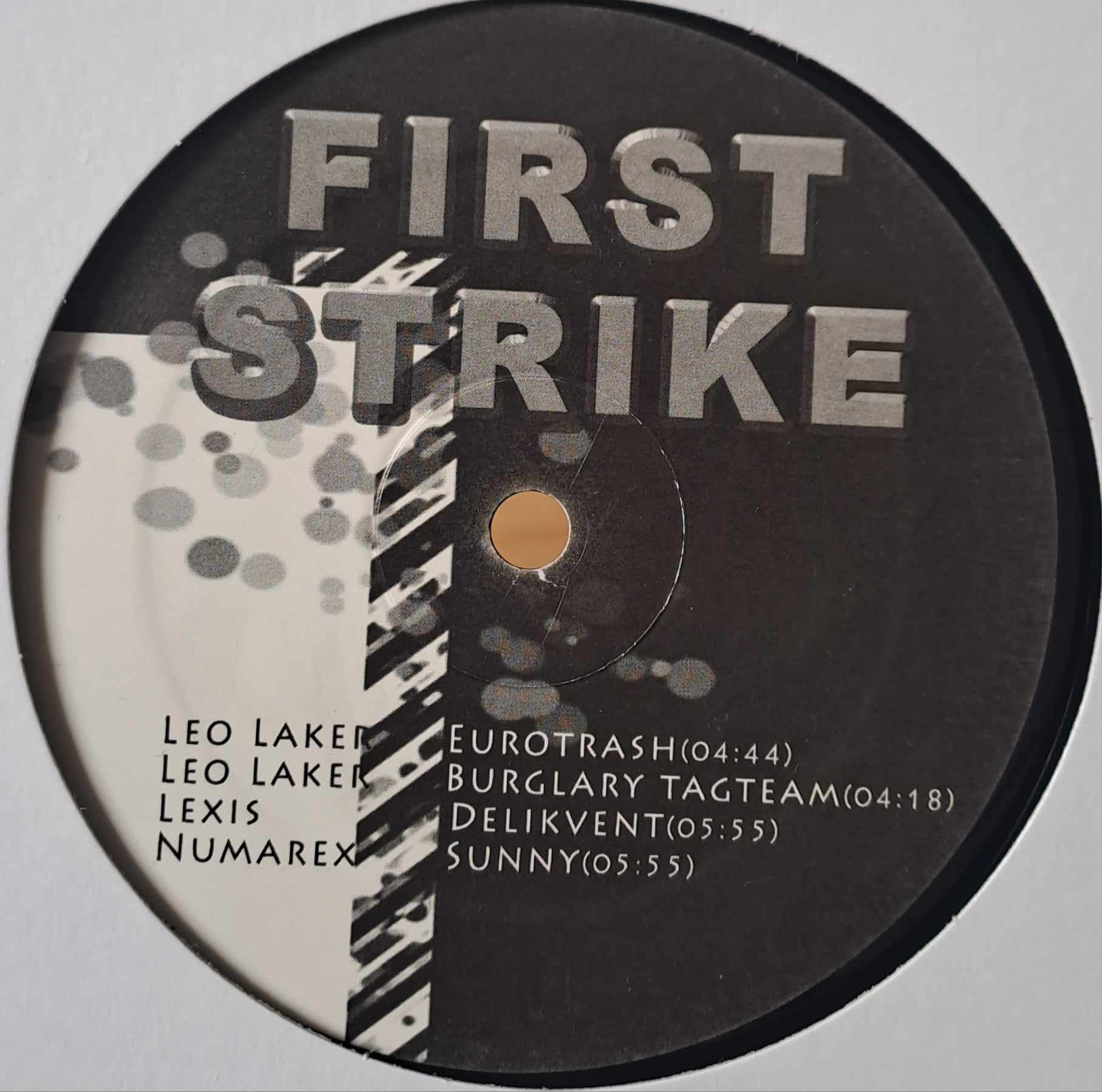 Hard Noize Records 001 - vinyle hard techno